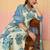 Women Floral Printed Regular Pure Cotton Kurta with Trousers & With Dupatta