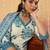 Women Floral Printed Regular Pure Cotton Kurta with Trousers & With Dupatta