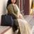 Women Ethnic Motifs Regular Thread Work Kurta with Trousers & With Dupatta