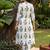 Women Floral Printed Regular Pure Cotton Kurta with Trousers