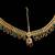Kundan & agate stone maang tikka | gold plated