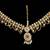 Kundan & agate stone maang tikka | gold plated