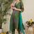 Women Floral Printed Regular Beads and Stones Kurta with Trousers & With Dupatta
