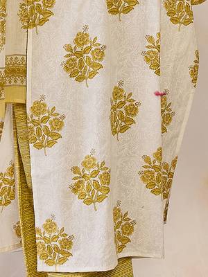 Women Ethnic Motifs Printed Regular Pure Cotton Kurta with Salwar & With Dupatta 7