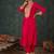 Women Floral Embroidered Kurta with Trousers