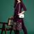 Ethnic Motifs Embroidered Sequinned Kurta with Trousers