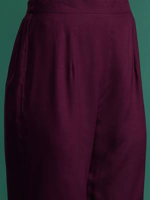 Ethnic Motifs Embroidered Sequinned Kurta with Trousers 3