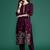 Ethnic Motifs Embroidered Sequinned Kurta with Trousers