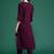 Ethnic Motifs Embroidered Sequinned Kurta with Trousers