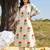 Women Floral Printed Regular Pure Cotton Kurta with Trousers
