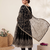 Designer black heavy zari & sequins work anarkali gown
