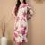 Women Floral Printed Regular Kurta with Trousers