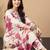 Women Floral Printed Regular Kurta with Trousers