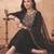 Women Floral Embroidered Regular Thread Work Kurta with Trousers & With Dupatta