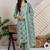 Women Floral Printed Regular Mirror Work Kurta & Trousers With Dupatta