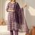 Women Ethnic Motifs Printed Regular Pure Cotton Kurta with Trousers & With Dupatta