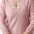 Women's stylish peach soft viscose silk kurta and pant casual wear co-ord set