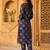 Women Floral Printed Regular Pure Cotton Kurta with Trousers