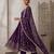 Designer jambli heavy zari & sequins work anarkali gown