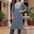 Women Ethnic Motifs Printed Regular Thread Work Pure Cotton Kurta with Trousers