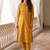 Women Regular Thread Work Kurta with Trousers