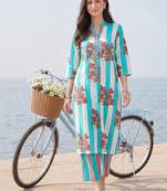 Women Floral Printed Regular Pure Cotton Kurta with Trousers