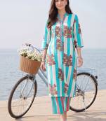 Women Printed Regular Pure Cotton Kurta with Trousers