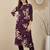 Women Floral Printed Regular Kurta with Trousers