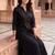 Women Regular Thread Work Kurta with Trousers