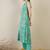 Floral Printed V-Neck Pure Cotton A-Line Kurta With Trouser