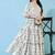 Women Floral Printed Thread Work Floral Anarkali Kurta