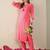 Women Leheriya Printed Regular Kurta with Trousers