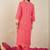 Women Leheriya Printed Regular Kurta with Trousers
