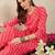 Women Leheriya Printed Regular Kurta with Trousers