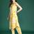 Geometric Printed Pleated Pure Cotton Kurta with Trousers