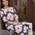 Women Floral Printed Regular Kurta with Trousers