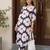 Women Floral Printed Regular Kurta with Trousers