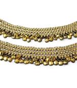perfect bridal anklets with ghungroos