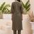 Women Ethnic Motifs Embroidered Regular Thread Work Kurta with Trousers
