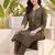 Women Ethnic Motifs Embroidered Regular Thread Work Kurta with Trousers