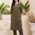 Women Ethnic Motifs Embroidered Regular Thread Work Kurta with Trousers