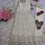 Designer white heavy zari & sequins work anarkali gown