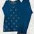 Trendy blue floral embroidered ethnic co-ord set for women