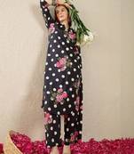 Women Floral Printed Regular Pure Cotton Kurta with Trousers