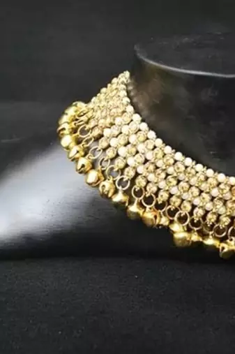 perfect bridal anklets with ghungroos
