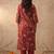 Women Floral Embroidered Regular Mirror Work Kurta with Trousers & With Dupatta