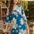 Women Floral Printed Regular Kurta with Trousers