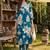 Women Floral Printed Regular Kurta with Trousers
