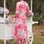 Women Floral Printed Regular Kurta with Trousers