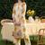 Women Floral Printed Regular Pure Cotton Kurta with Trousers